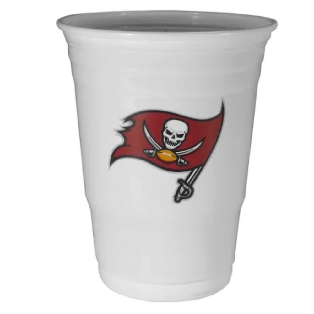 Tampa Bay Buccaneers Plastic Game Day Cups
